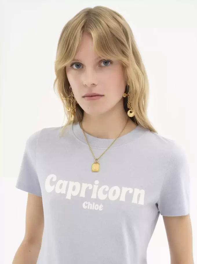 T-Shirt Capricorn im Baby Fit aus Baumwolljersey T-Shirt Capricorn im Baby Fit aus Baumwolljersey
