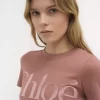 Tailliertes T-Shirt aus Baumwolljersey Tailliertes T-Shirt aus Baumwolljersey