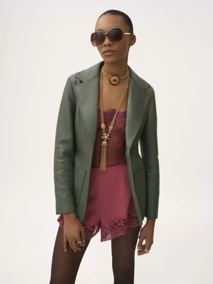 Tailored-Jacke aus Leder Tailored-Jacke aus Leder