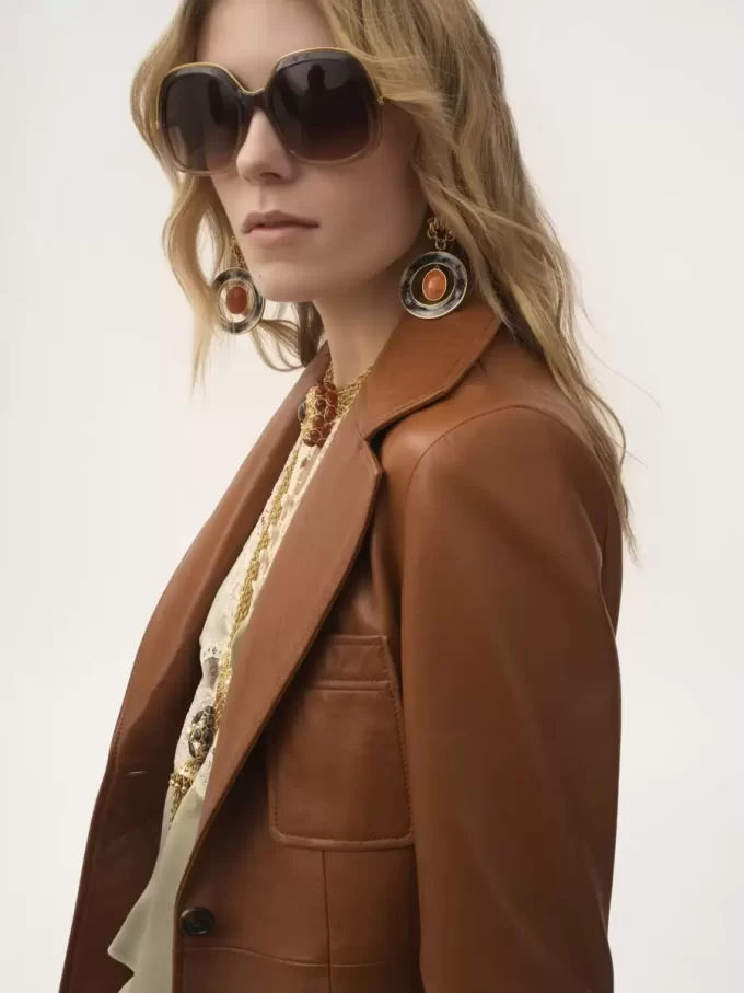 Tailored-Jacke aus Leder Tailored-Jacke aus Leder
