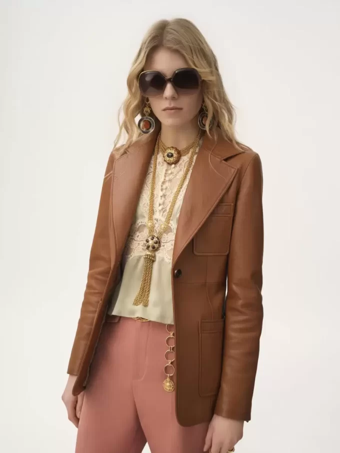Tailored-Jacke aus Leder Tailored-Jacke aus Leder