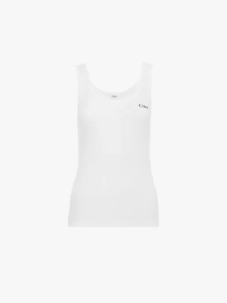 Tanktop aus Jersey mit Logo