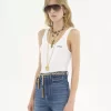 Tanktop aus Jersey mit Logo Tanktop aus Jersey mit Logo