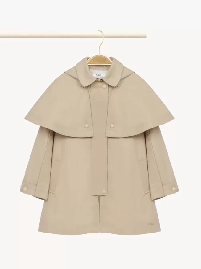 Trenchcoat mit Kapuze Trenchcoat mit Kapuze
