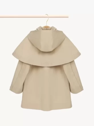 Trenchcoat mit Kapuze