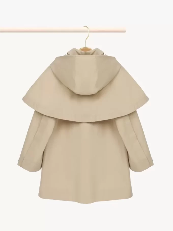 Trenchcoat mit Kapuze Trenchcoat mit Kapuze