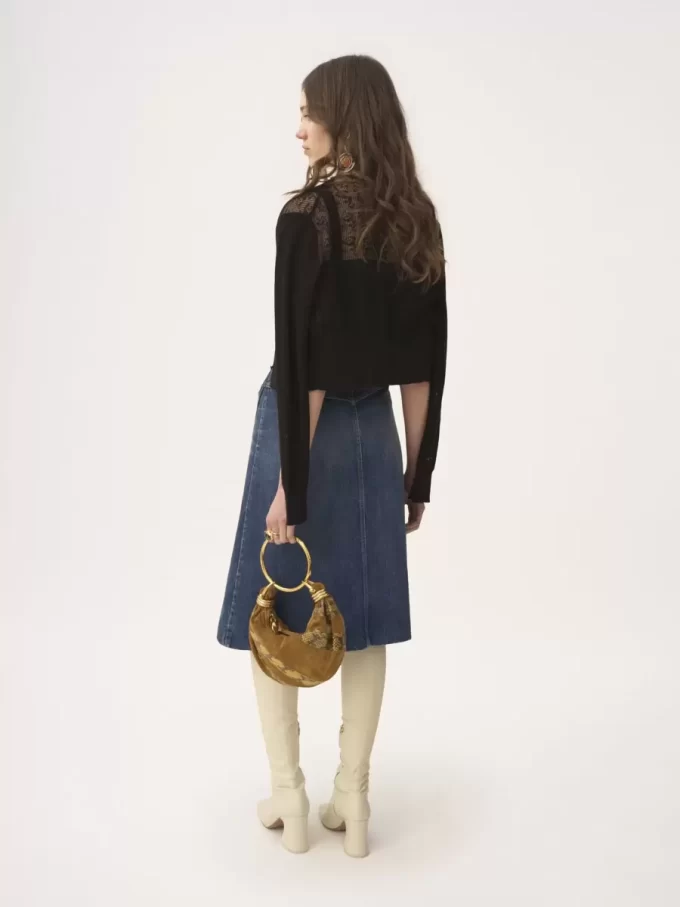 Twinset aus Baumwollstrick Twinset aus Baumwollstrick