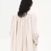 Utility-Jacke mit hohem Kragen aus Baumwoll-Canvas