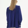 Utility-Jacke mit hohem Kragen aus Baumwoll-Canvas