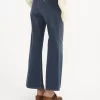 Verkürzte Bootcut-Jeans aus Denim Verkürzte Bootcut-Jeans aus Denim