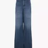 Weite Jeans aus Denim Weite Jeans aus Denim