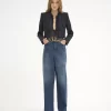 Weite Jeans aus Denim Weite Jeans aus Denim