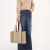 Woody Tragetasche aus Leinen Woody Tragetasche aus Leinen