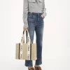 Woody Tragetasche aus Leinen Woody Tragetasche aus Leinen